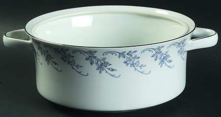 Blue Danube Round Vegetable No Lid