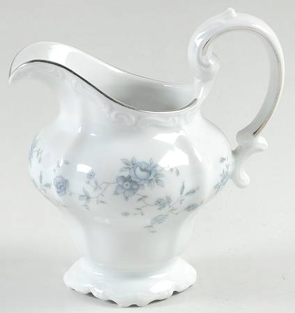 Blue Garland (Bavaria Backstamp) Creamer
