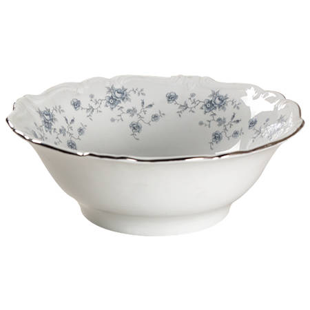 Blue Garland (Bavaria Backstamp) 8" Round Vegetable Bowl