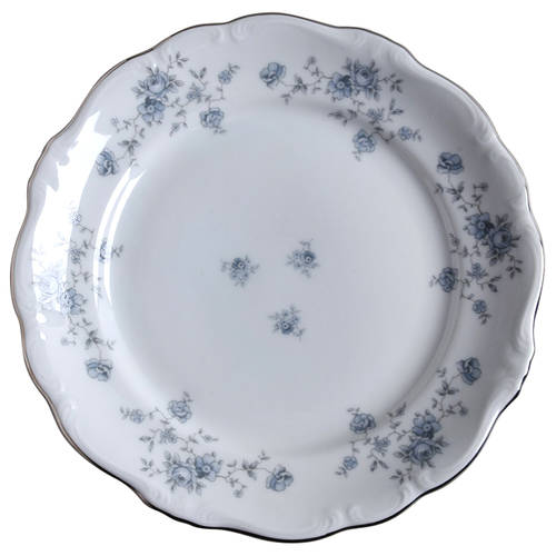 Blue Garland (Bavaria Backstamp) Salad Plate
