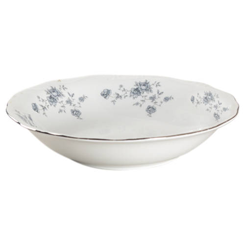 Blue Garland (Bavaria Backstamp) Coupe Soup Bowl