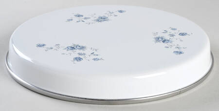 Blue Garland (Bavaria Backstamp) 8" Steel Individual Stove Cover