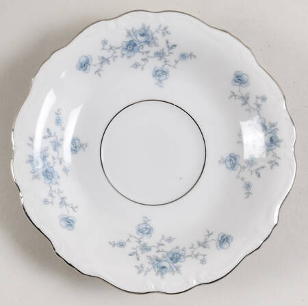 Blue Garland (Bavaria Backstamp) Saucer for Footed Cup