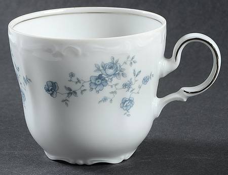Blue Garland (Bavaria Backstamp) Flat Cup