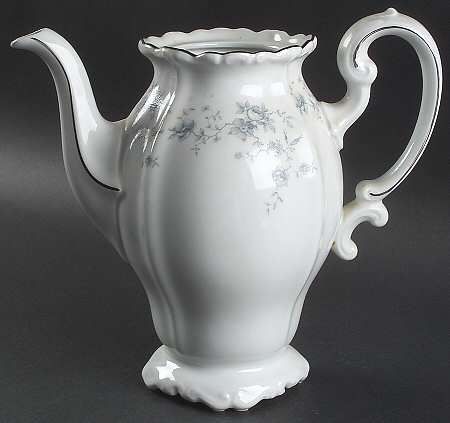 Blue Garland (Bavaria Backstamp) Coffee Pot No Lid