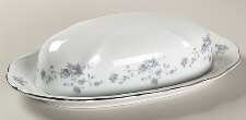 Blue Garland (Bavaria Backstamp) 1/4 Lb Covered Butter