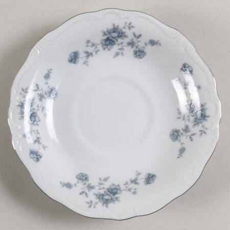 Blue Garland (Thailand Traditions) Saucer