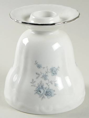Blue Garland (Thailand Traditions) Single Light Candlestick