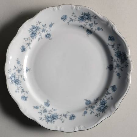 Blue Garland (Thailand Traditions) Salad Plate