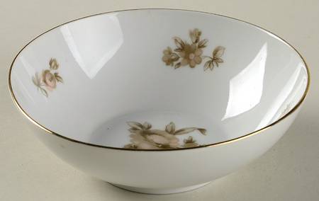 Brown Rose Fruit/Dessert (Sauce) Bowl