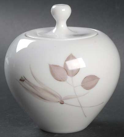 Cinnamon Rose Sugar Bowl & Lid