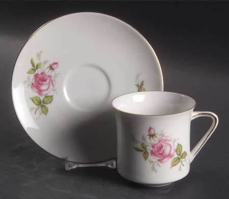 Courtship Flat Cup & Saucer Set