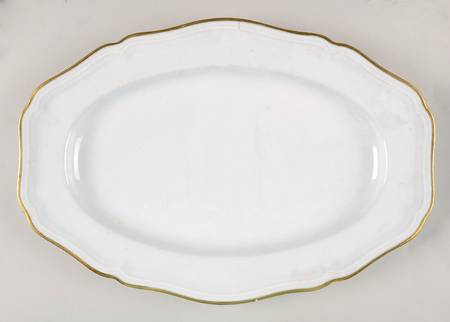 E504 14" Oval Serving Platter