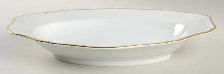 E504 12" Oval Vegetable Bowl