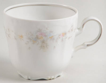 Floral Splendor Flat Cup