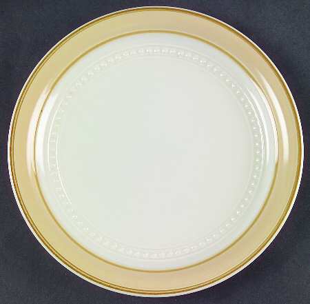 Golden Band Salad Plate