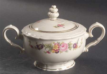 Dresden Sugar Bowl & Lid