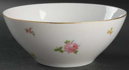 Rose Chintz 8" Round Vegetable Bowl