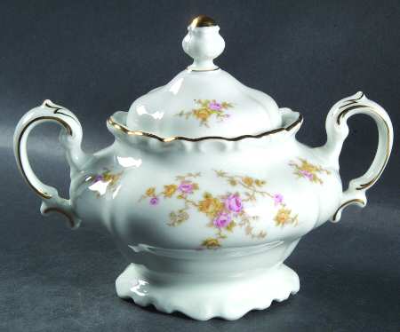 Michele Sugar Bowl & Lid
