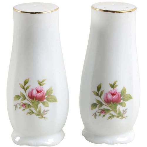 Moss Rose (Bavarian Backstamp) Salt & Pepper Set