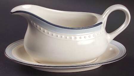 Mountain Sky Gravy Boat & Underplate