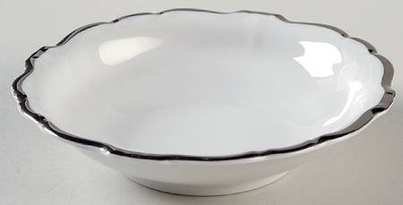 Platinum Baroque Fruit/Dessert (Sauce) Bowl