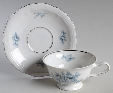 Rosamonde Footed Cup & Saucer Set