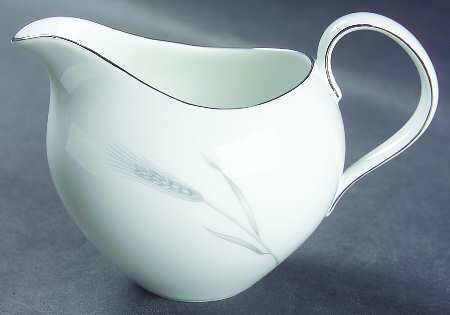 Silver Wheat Creamer