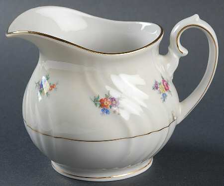 Summerflowers (Gold Verge) Creamer