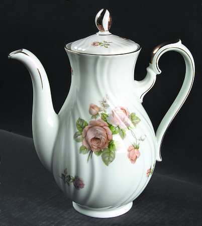 Tearose Coffee Pot & Lid