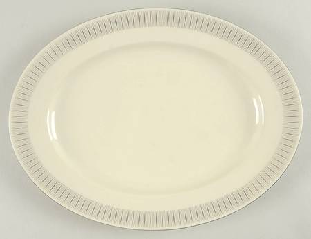 Tuxedo 13" Oval Serving Platter