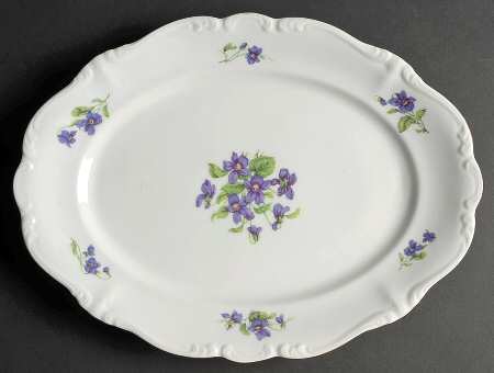 Violetta 14" Oval Serving Platter