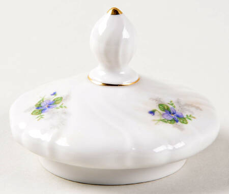 Violets (Older, No Gold Inner Range) Lid for Sugar Bowl