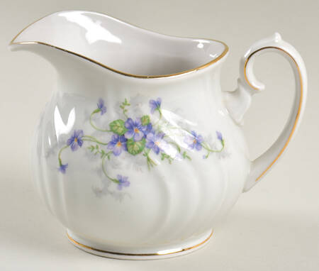 Violets (Older, No Gold Inner Range) Creamer