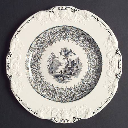 Genoa Black and White by George Jones &amp; Sons