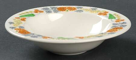 Golden Dawn Rim Fruit/Dessert (Sauce) Bowl
