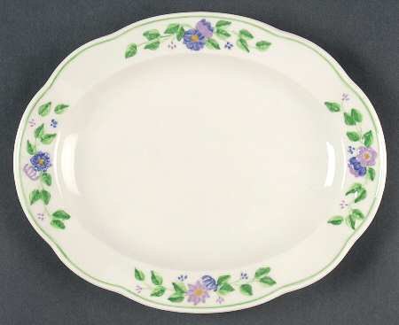 Maytime 9" Oval Serving Platter