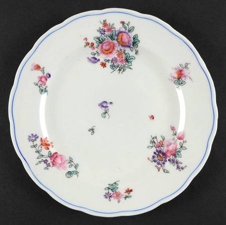 Olde English (Scalloped) Salad Plate