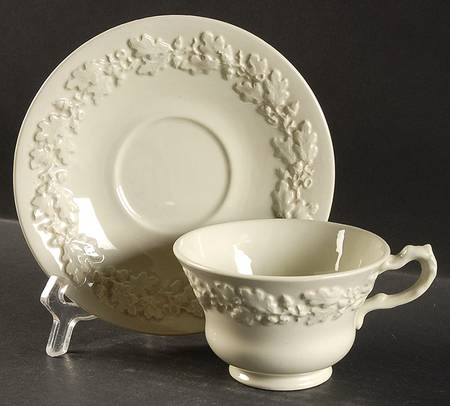 Trentham Green Footed Cup & Saucer Set