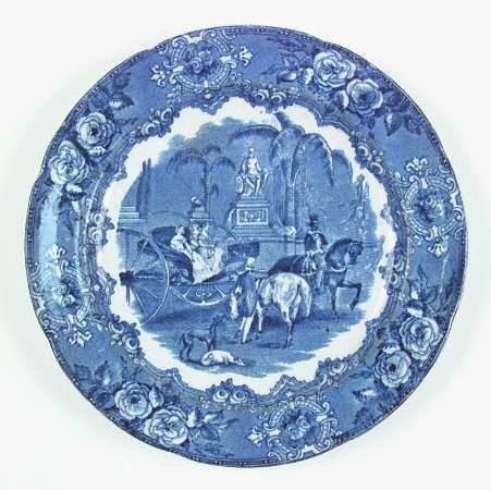 Spanish Festivities Blue by George Jones &amp; Sons
