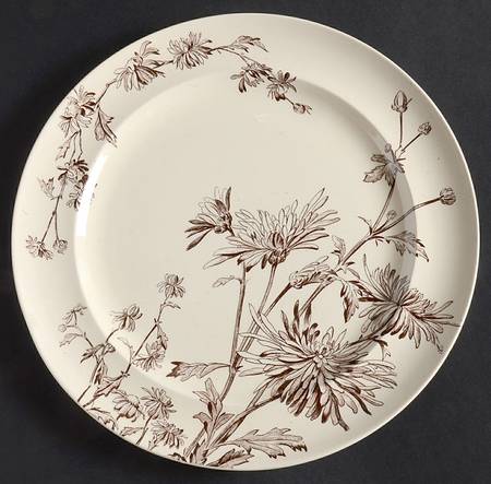 Chrysanthemum Luncheon Plate