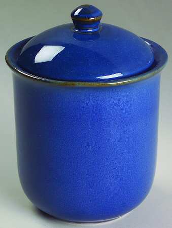 Variations Cobalt Blue Small Canister & Lid