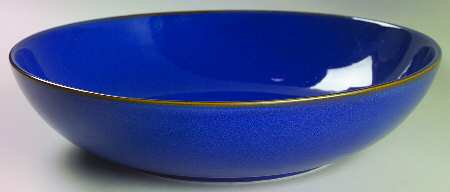 Variations Cobalt Blue 12" Round Vegetable Bowl