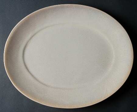 Variations Ivory 15" Oval Serving Platter