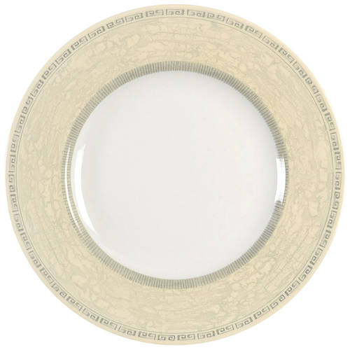 Acanthus Cream Salad Plate by Johnson Brothers