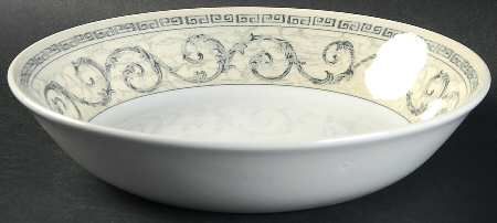 Acanthus Cream Coupe Soup Bowl