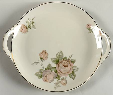 E624 Handled Cake Plate