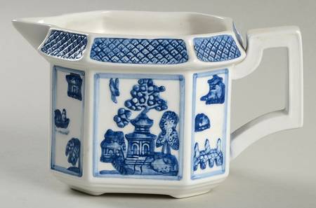 Willow Blue ("England 1883" Backstamp, China) Figural Creamer
