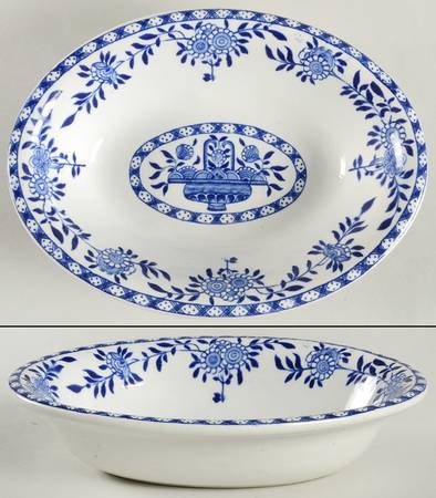 Delph 8" Oval Vegetable Bowl