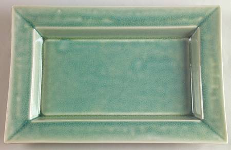 Tourron Jade 11" Rectangular Serving Platter